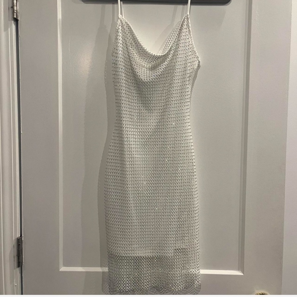 WINDSOR WHITE MINI DRESS